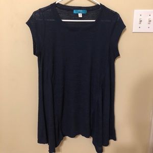 Navy top